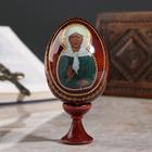 Сувенир Яйцо на подставке икона "Матрона Московская" - Фото 4
