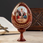 Сувенир Яйцо на подставке икона "Воскресенье Христово" - фото 9232280