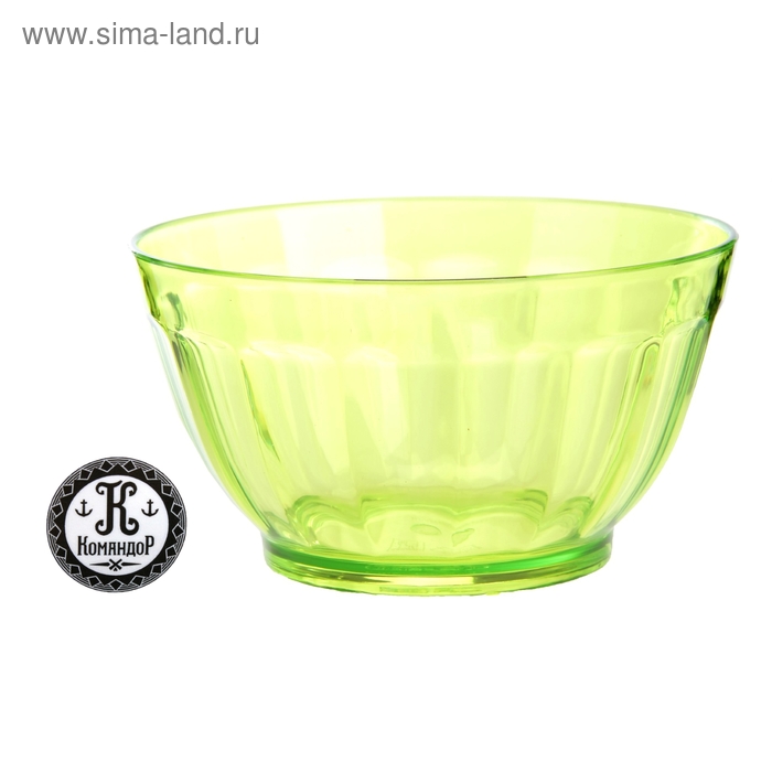 Салатник 14 см "Сладкий лед", цвет зеленый - Фото 1