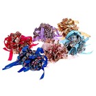 краб для волос Шик пион с лентами микс - Фото 2