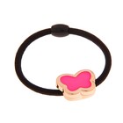 резинка для волос Манисты (набор 30 шт) бабочка в обрамлении - Фото 1