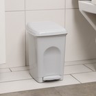 Контейнер для мусора «Педальный», 7 л, с педалью, МИКС - Фото 3