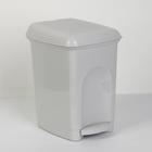 Контейнер для мусора «Педальный», 7 л, с педалью, МИКС - Фото 1