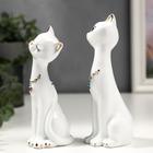 Набор фигурок 2 шт. «Кошечки белые с цепочкой» - Фото 4