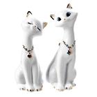 Набор фигурок 2 шт. «Кошечки белые с цепочкой» - Фото 2