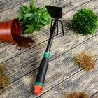 Мотыжка комбинированная, длина 34см, пластиковая ручка, Greengo - Фото 2