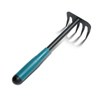 Грабли малые, прямые, 5 зубцов, длина 28.5 см, металл, пластиковая ручка, Greengo - Фото 8