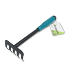 Грабли малые, прямые, 5 зубцов, длина 28.5 см, металл, пластиковая ручка, Greengo - Фото 9