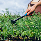 Грабли малые, прямые, 5 зубцов, длина 28.5 см, металл, пластиковая ручка, Greengo - Фото 10
