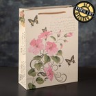 Пакет крафт 37 х 28 х 10 см - Фото 1