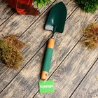 Совок посадочный, длина 37 см, ширина 10 см, деревянная ручка с поролоном, Greengo - Фото 2