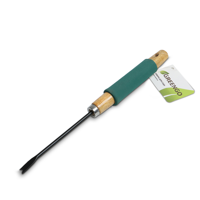Корнеудалитель, длина 32 см, деревянная ручка с поролоном, Greengo - фото 1899431853