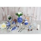 Поднос фарфор гжель «Юлия», 21×29×2 см - Фото 6