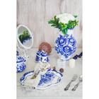 Поднос фарфор гжель «Юлия», 21×29×2 см - Фото 7