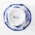 Конфетница «Цветок», 14х7,5 см, гжель - Фото 4