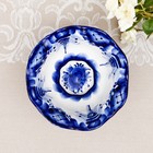 Конфетница «Цветок», 14х7,5 см, гжель - Фото 5