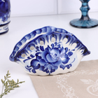 Салфетница фарфор гжель «Ракушка» - Фото 2