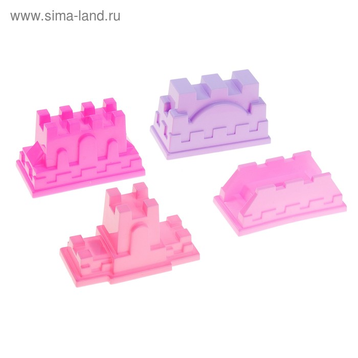 Набор формочек "Замки", цвета МИКС - Фото 1