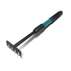 Грабли малые, прямые, 5 зубцов, длина 40.5 см, металл, металлическая рукоять с резиновой ручкой, Greengo - Фото 6