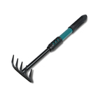 Грабли малые, прямые, 5 зубцов, длина 40.5 см, металл, металлическая рукоять с резиновой ручкой, Greengo - Фото 7