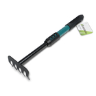 Грабли малые, прямые, 5 зубцов, длина 40.5 см, металл, металлическая рукоять с резиновой ручкой, Greengo - Фото 9