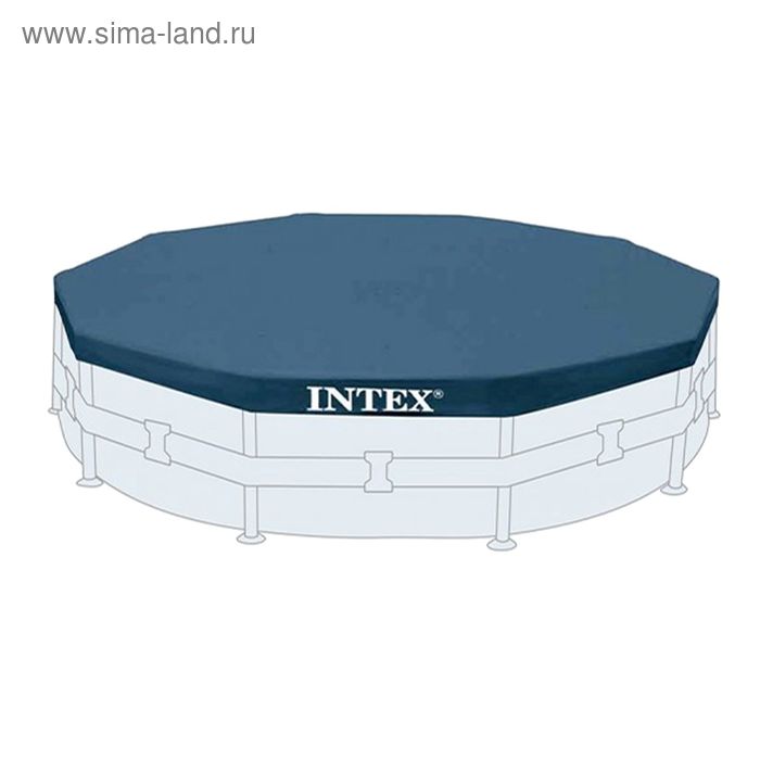Тент на каркасный бассейн INTEX 28030, d=305 см - Фото 1