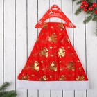 Колпак новогодний «Колокольчики» 40×27 см, красный - Фото 2