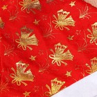 Колпак новогодний «Колокольчики» 40×27 см, красный - Фото 3