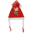 Колпак новогодний «Дед Мороз» с косичками, 40×27 см, МИКС - Фото 8