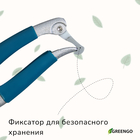 Секатор плоскостной, 8" (20 см), c пластиковыми ручками, Greengo - Фото 3