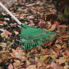 Грабли веерные, пластинчатые, 22 зубца, пластик, тулейка 24 мм, без черенка - Фото 4