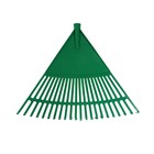 Грабли веерные, пластинчатые, 22 зубца, пластик, тулейка 24 мм, без черенка - Фото 7