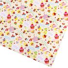 Бумага упаковочная глянцевая "Сладкий День Рождения" - Фото 2