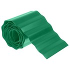 Лента бордюрная, 0.1 × 6 м, гофра, зелёная - Фото 1