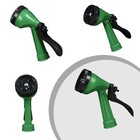 Шланг поливочный резиновый, 12 мм (1/2"), 10 м, в текстильной оплётке, с поливочным пистолетом, цвет МИКС, Greengo - Фото 3