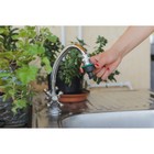 Набор: насадка для полива, коннектор, коннектор с аквастоп 1/2" (12 мм), адаптер 1/2"−3/4" (12 мм−19 мм), ABS−пластик - Фото 6