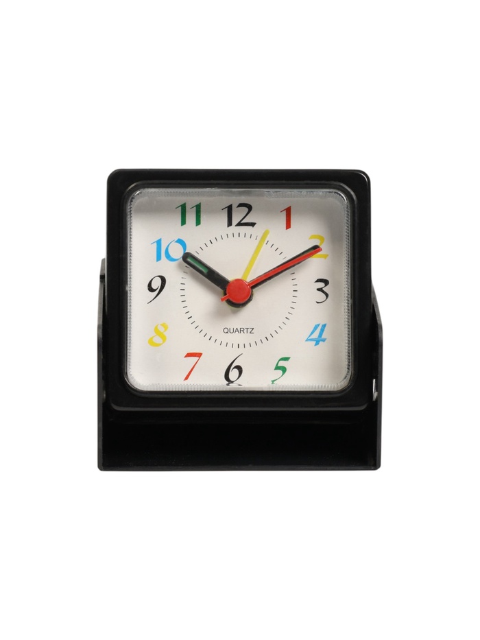 Будильник «Классика», дискретный ход, d=5 см, 6×6 см, от батарейки АА - Фото 1