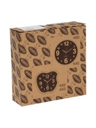 Часы - будильник настольные "Классика", с подвесом, дискретный ход, d-12.5 см, 15 х 15 см, АА - Фото 4