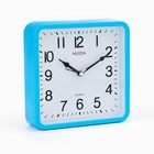 Часы - будильник настольные "Монте", с подвесом, 15 х 15 см, АА - фото 8230545