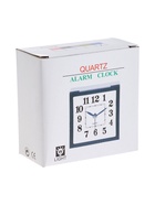 Часы - будильник настольные «Классика» подсветка, дискретный ход, 8×8 см, от батареек АА - Фото 4