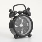 Часы - будильник настольные "Классика", дискретный ход, циферблат d-4 см, 6.5 х 4.5 см, LR44 - фото 8230561