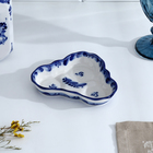 Набор для специй на подставке с молочником (питчером) «Весенний», 4 предмета, фарфор, гжель - Фото 13