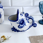 Подставка для ложек «Чудо-рыба», 10×16.5×13.5, фарфор гжель - Фото 3