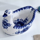 Подставка для половника «Уточка», 13×21 см, фарфор, гжель - Фото 5