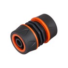 Муфта соединительная, для шлангов 1/2" (12 мм), цанговое соединение, пластик, Greengo - Фото 1