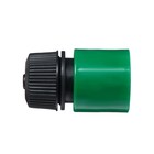 Коннектор с аквастопом, 1/2" (12 мм), быстросъёмное соединение, рр-пластик, Greengo - Фото 3