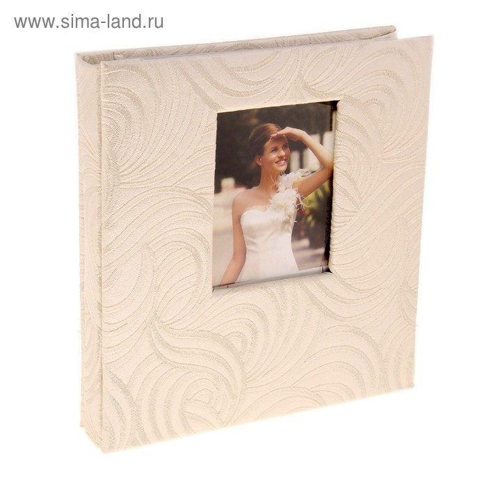 Фотоальбом на 100 фото 21х15см "Для Влюбленных Мгновения" (пласт листы, кожзам) - Фото 1