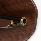 Сувенирный мушкетон на планшете, 30х15 см, с резными элементами и фигурной накладкой - Фото 5