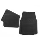 Коврики автомобильные TORSO, резина, 64×44 см, 44×33 см, черный, набор 4 шт. - Фото 2