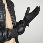 Перчатки мужские, р-р 10, подклад - шерсть, цвет чёрный - Фото 3